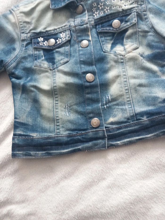 Veste en jean 6 ans - photo numéro 4