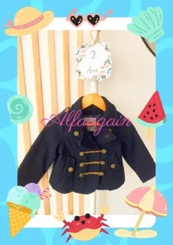 Manteau IKKS Navy 2ans