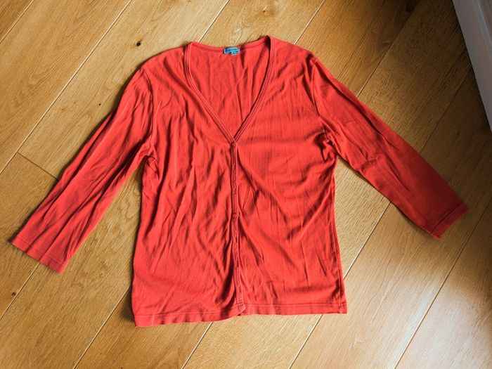 Gilet orange Terre &Mer T42