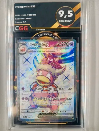 Carte Pokémon Gradée – Roigada EX