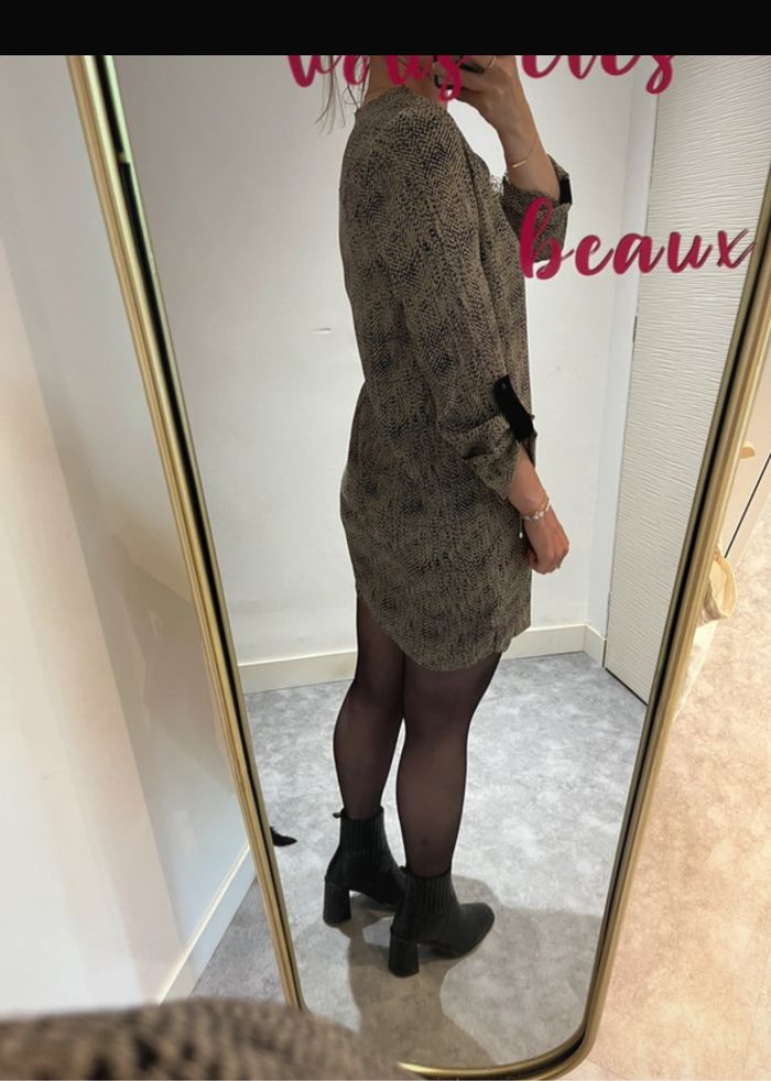 Robe fluide motifs léopard - photo numéro 2