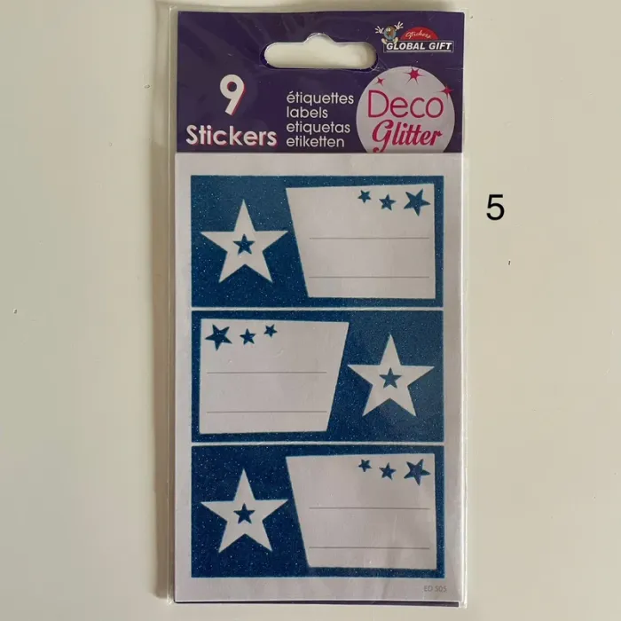 Stickers cahier fournitures - photo numéro 5