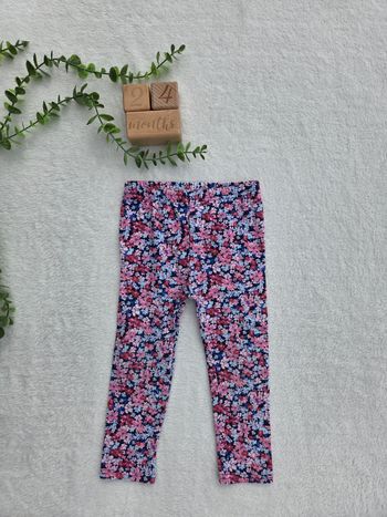 Leggings fleurs