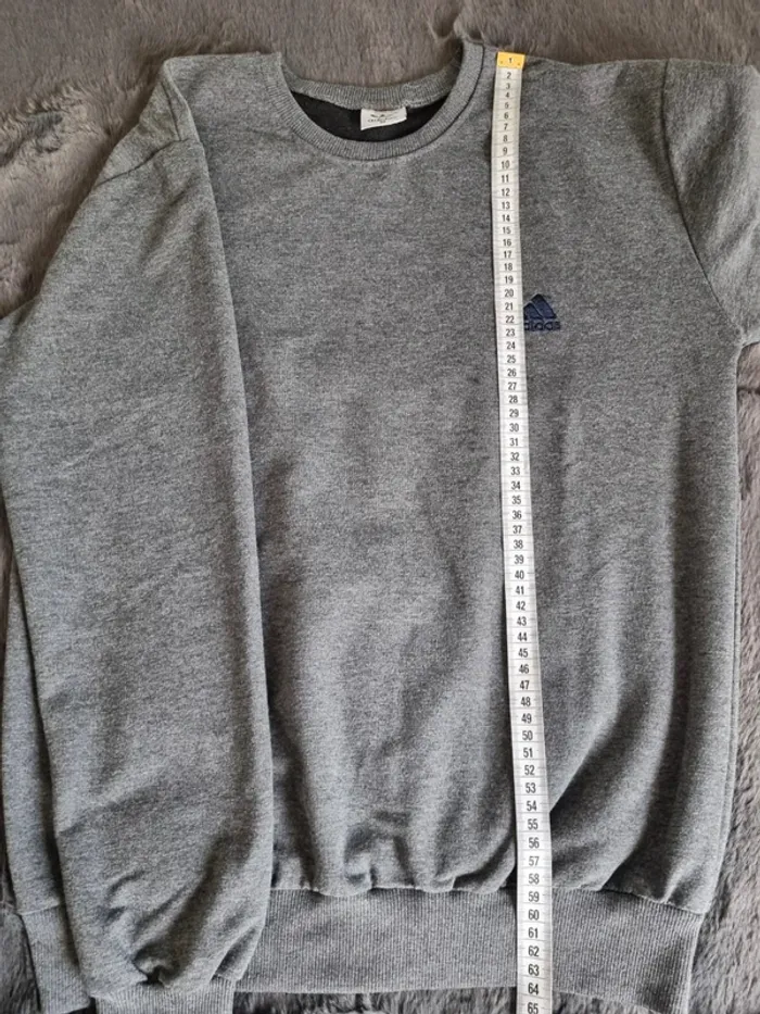 Sweat Adidas gris, M Hommes - photo numéro 7