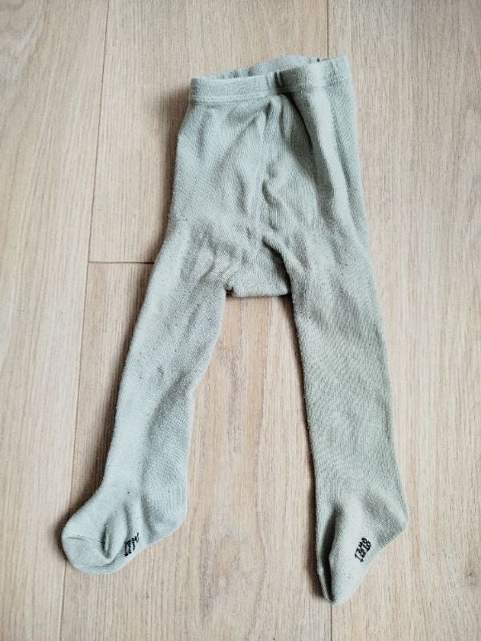 Collant Kiabi vert d'eau