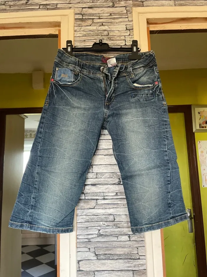 Short jean capitain tortue 12 ans