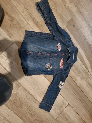 Chemise jeans enfant