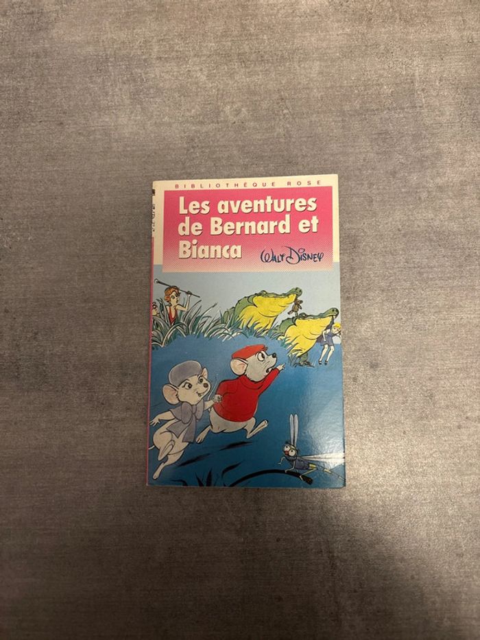 Livre Disney et les aventures de Bernard et Bianca