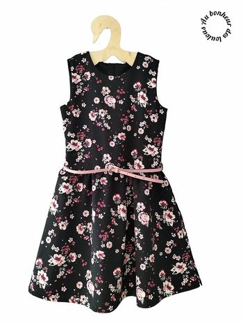 10 ans robe été avec ceinture