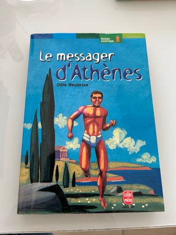 Livre le messager d’Athènes d’Odile weulersse