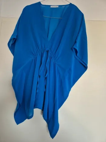 Blouse en voile bleue Promod taille L