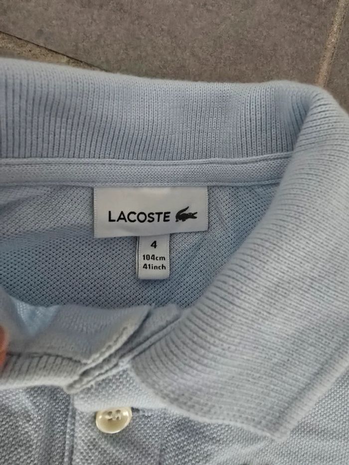 Polo manches courtes lacoste - photo numéro 2