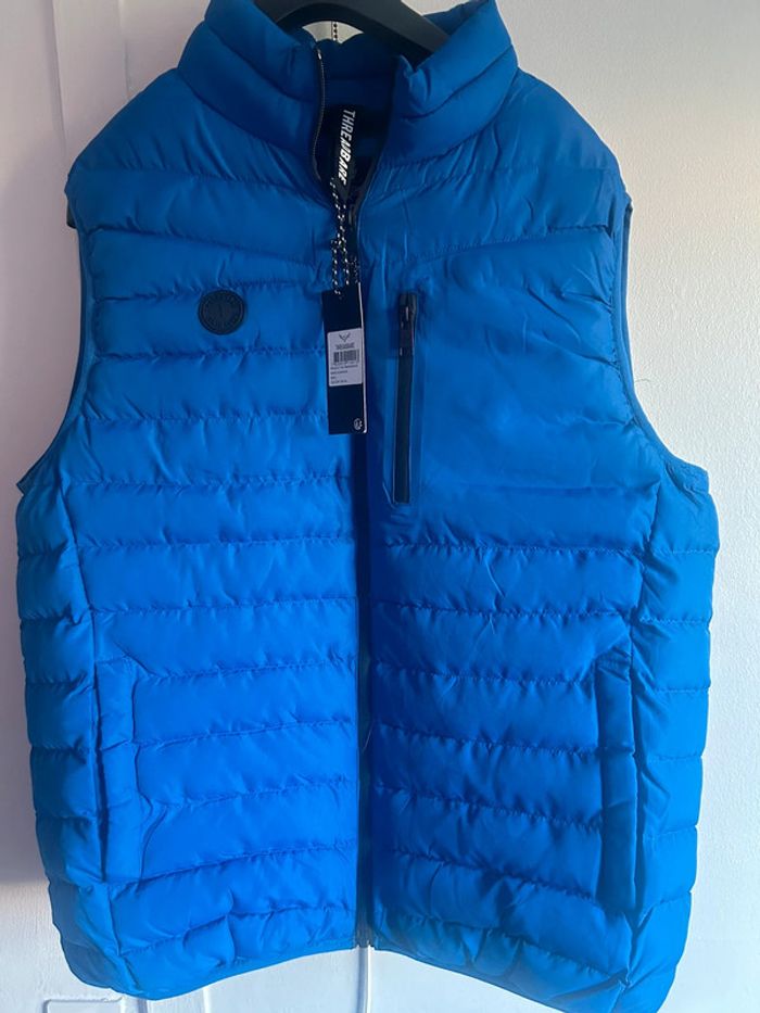 Doudoune ou veste sans manche Threadbare taille L - photo numéro 2