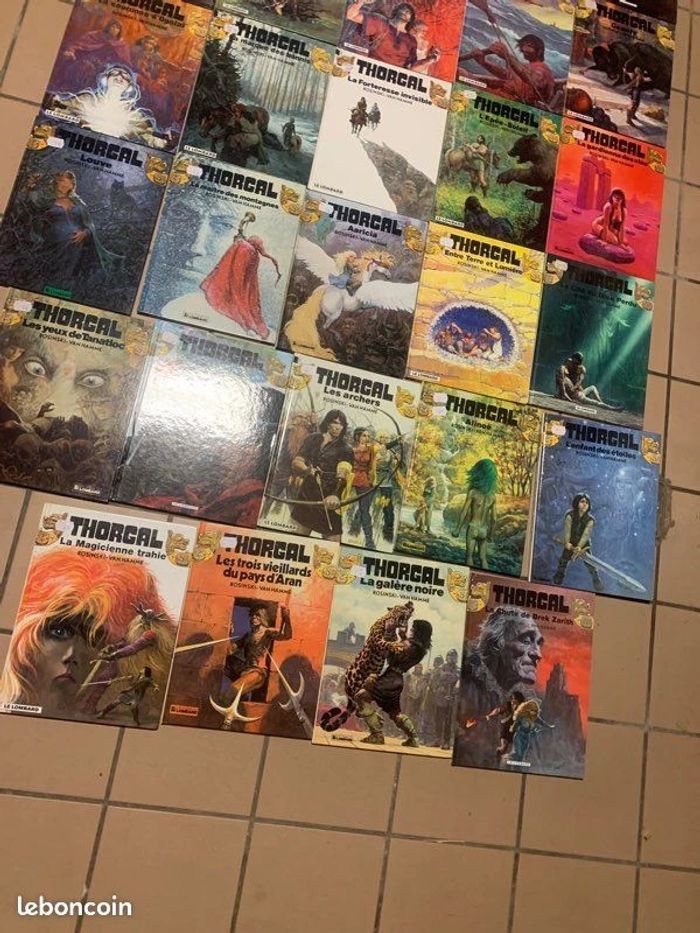 lot de 30 bd thorgal du tome 1 au tome 31 manque le tome 5 - photo numéro 4
