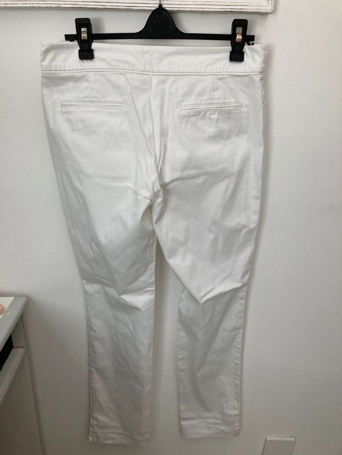 Pantalon blanc ajusté grain de malice Taille 42 - photo numéro 3