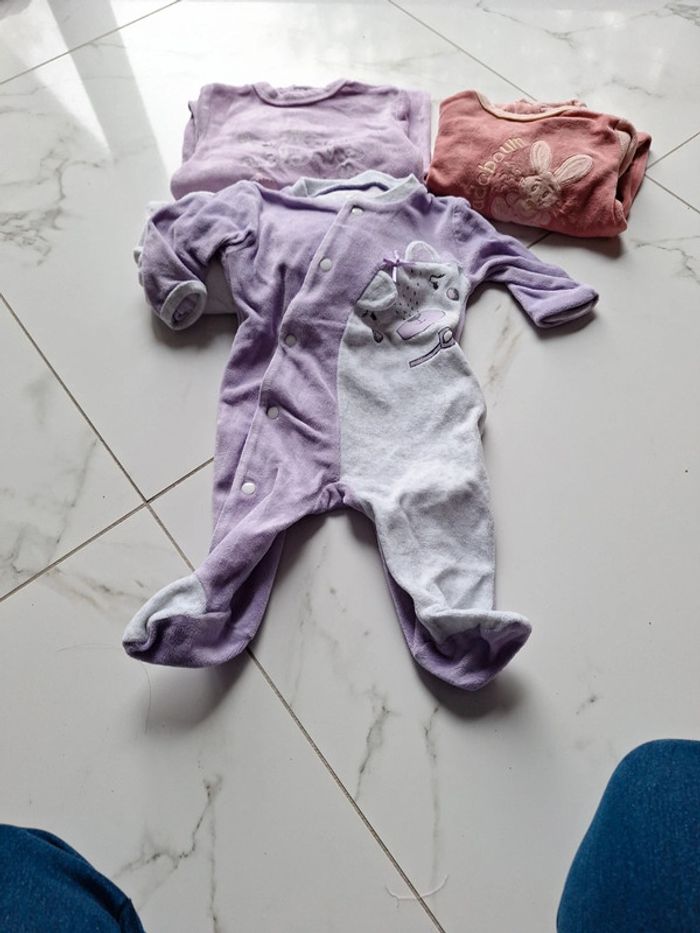 Lot 5 pyjamas 3 mois - photo numéro 5