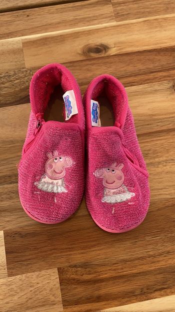 Chaussons peppa pig 🐷