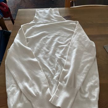 Pull col roulé