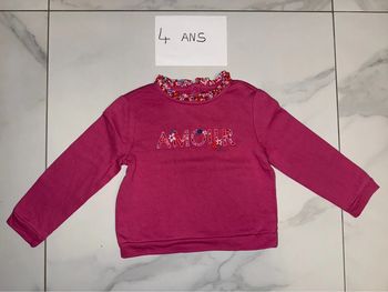Pull sergent major 4 ans