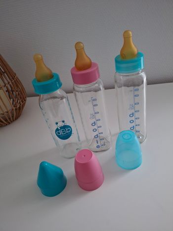 Biberons verre dodie et remond
