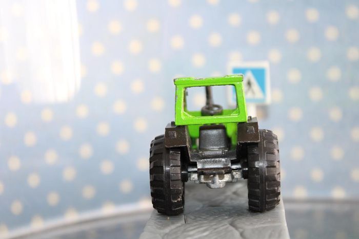 Majorette tracteur agricole vert - photo numéro 4