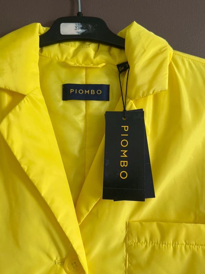 Blazer jaune Piombo neuf - photo numéro 4
