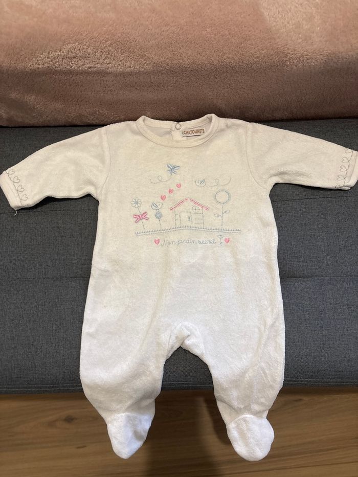Pyjama en 1 mois