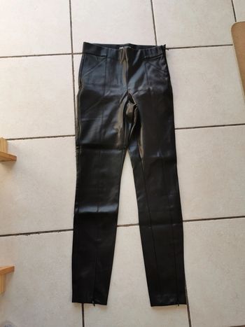 Legging thermique a fentes