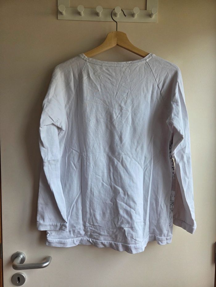 Blouse à manches longues blanche soccx, taille m - photo numéro 7