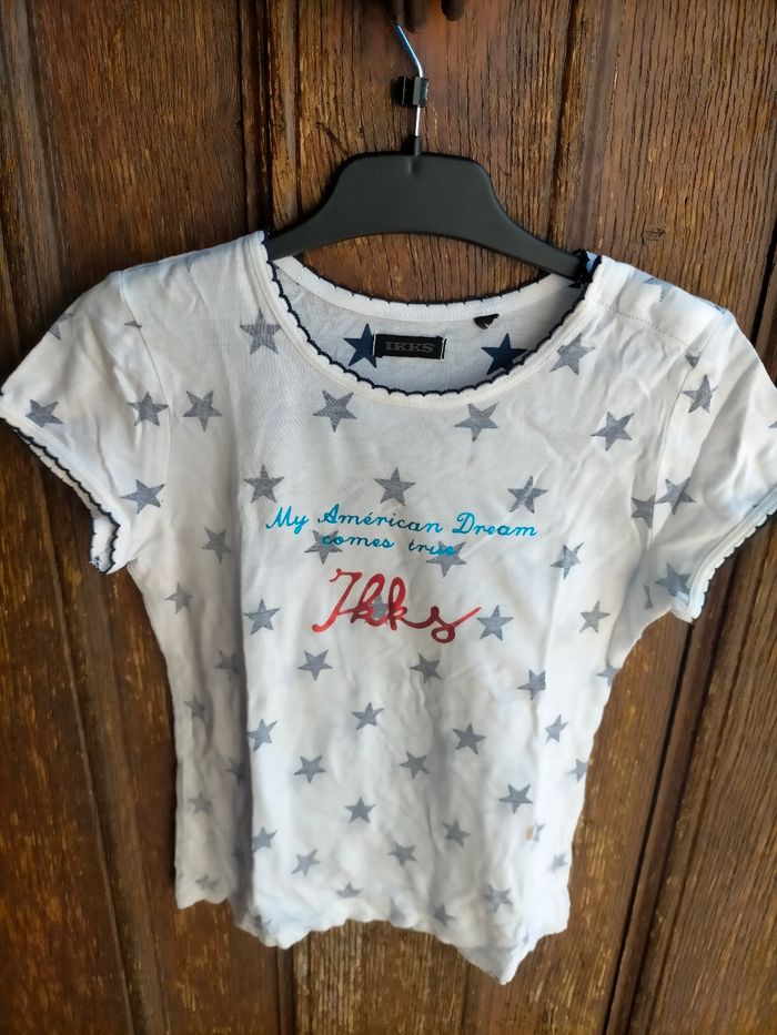 Ravissant tee shirt IKKs 6 ans - photo numéro 1