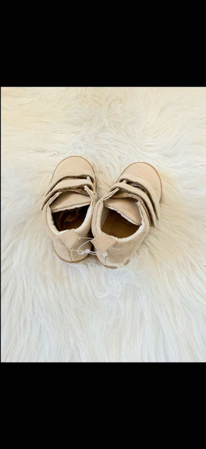 Chaussures bébé Obaïbi / Okaïdi – Taille 22 – beige – Neuf avec étiquette - photo numéro 6