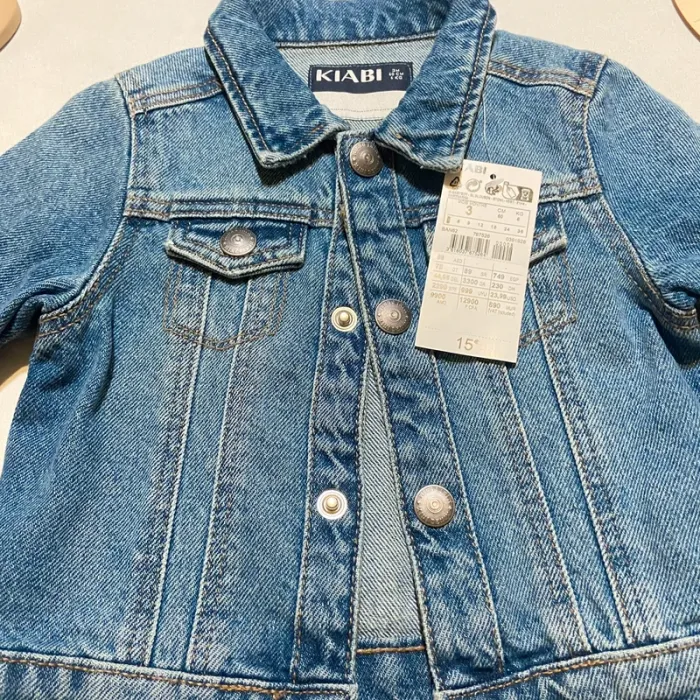 Veste en jeans - 3 mois - photo numéro 2