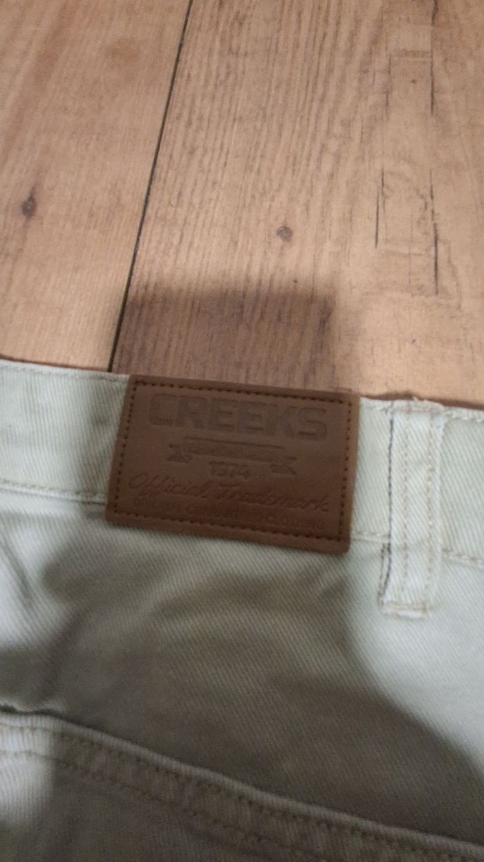 Jean beige taille 38 - photo numéro 6