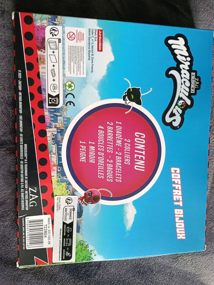 Coffret bijoux miraculous - photo numéro 2