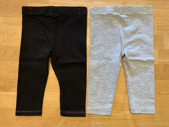 Lot 2 leggings 9 mois - photo numéro 3