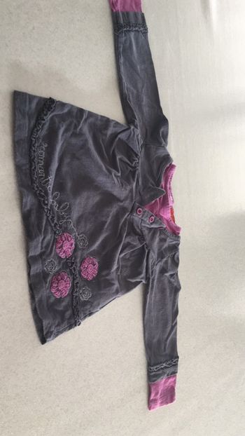 T-shirt à manches longues Fille 12 mois