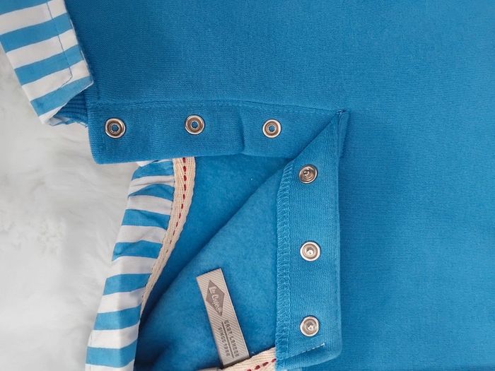 Sweat bleu fantaisie, effet 2 en 1 ,Lee Cooper, 8 ans - photo numéro 7