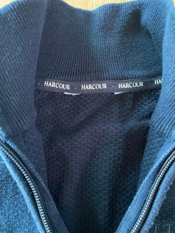 Polo Harcour bleu  marine – Taille S  – Très bon état - photo numéro 4