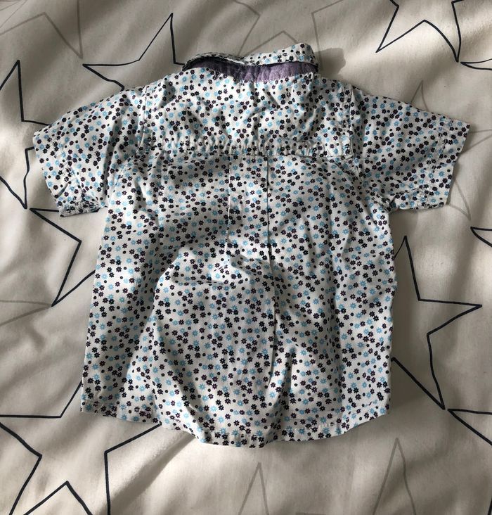 Chemisette à fleurs taille 6 mois tao - photo numéro 2