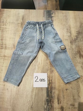 Jeans bébé garçon bleu clair 2 ans sergent major