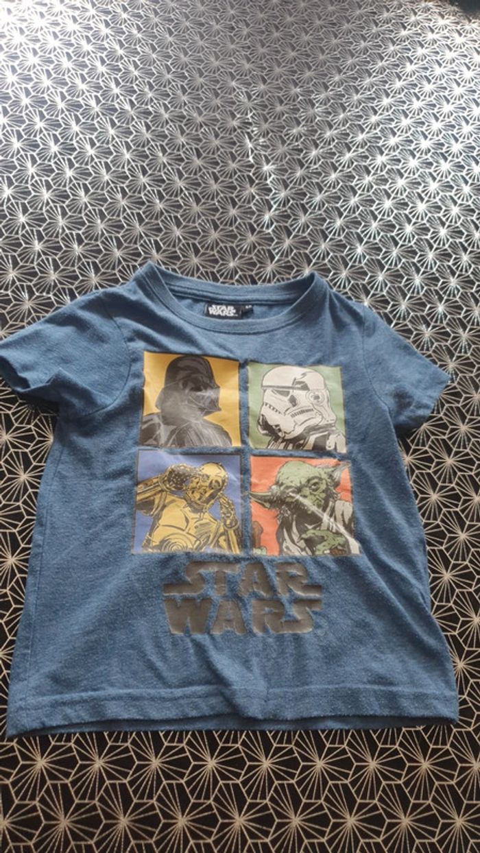T shirt star wars 4 ans