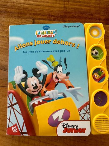 Livre sonore La Maison de Mickey