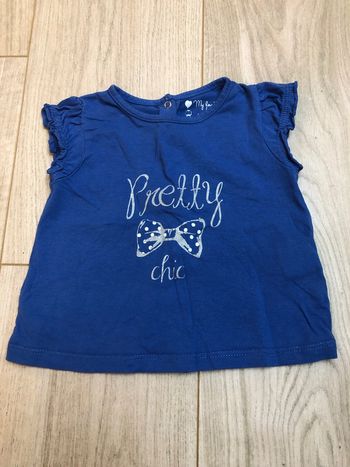 Tee shirt manche courte 12 mois