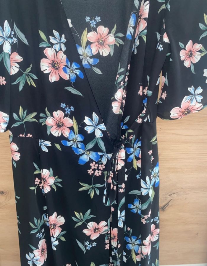 Kimono long fleuri - photo numéro 2
