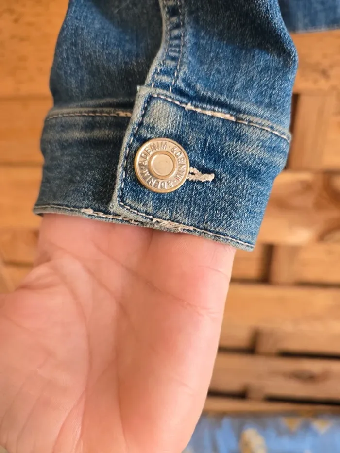 Veste en jean fille - photo numéro 2