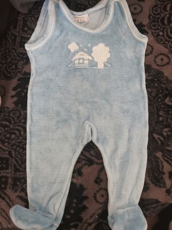 Grenouillère velours