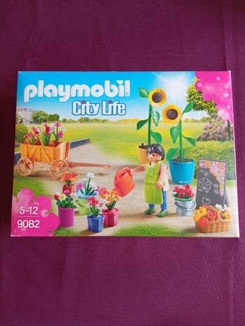 9082 fleuriste City life playmobil