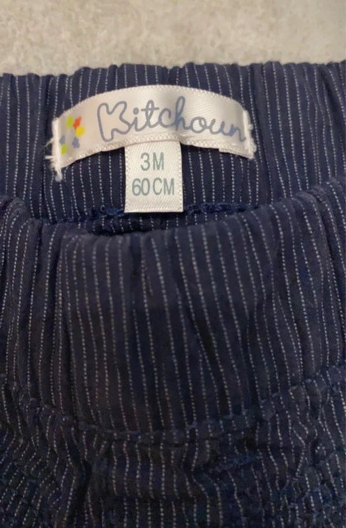 Pantalon rayé bébé - photo numéro 3