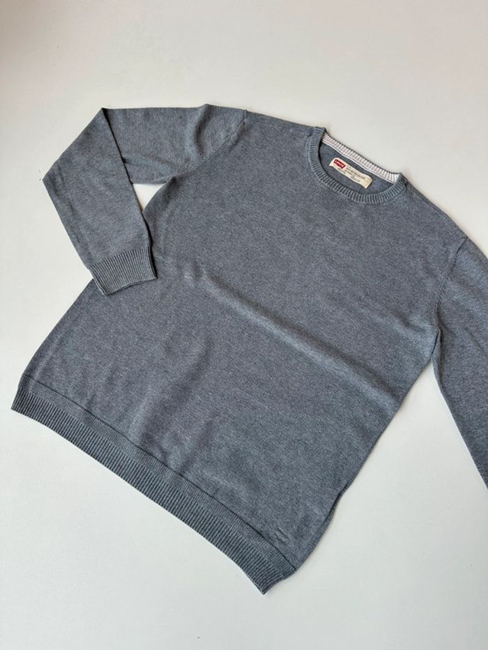 Pull Lévis gris taille L très bon état - photo numéro 6
