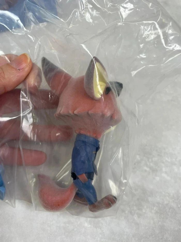 Figurine Disney Japon Zootopie Nick Wilde Fluffy Puffy - photo numéro 8